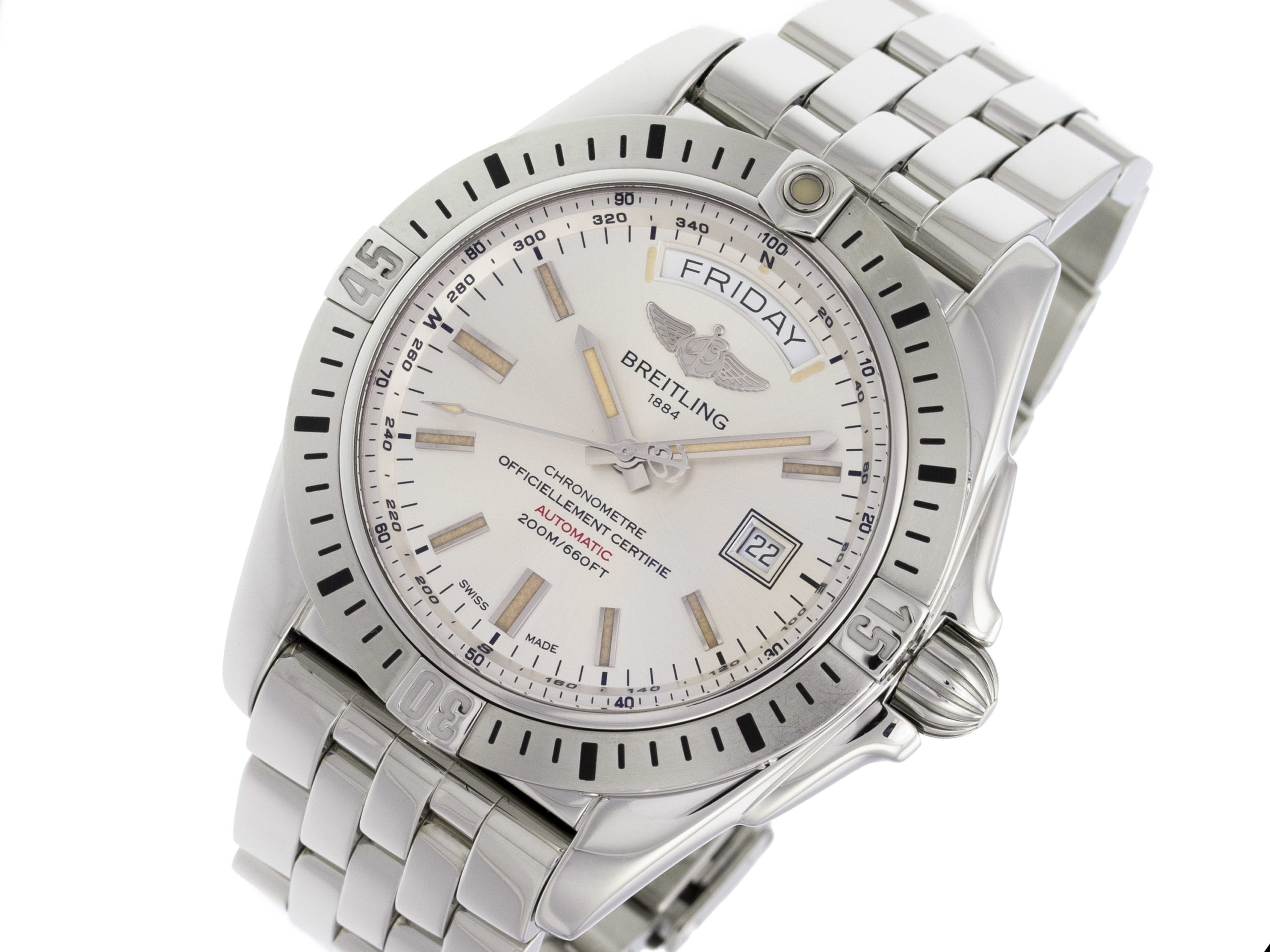 Breitling Galactic 44 Day Date A45320B9/G797