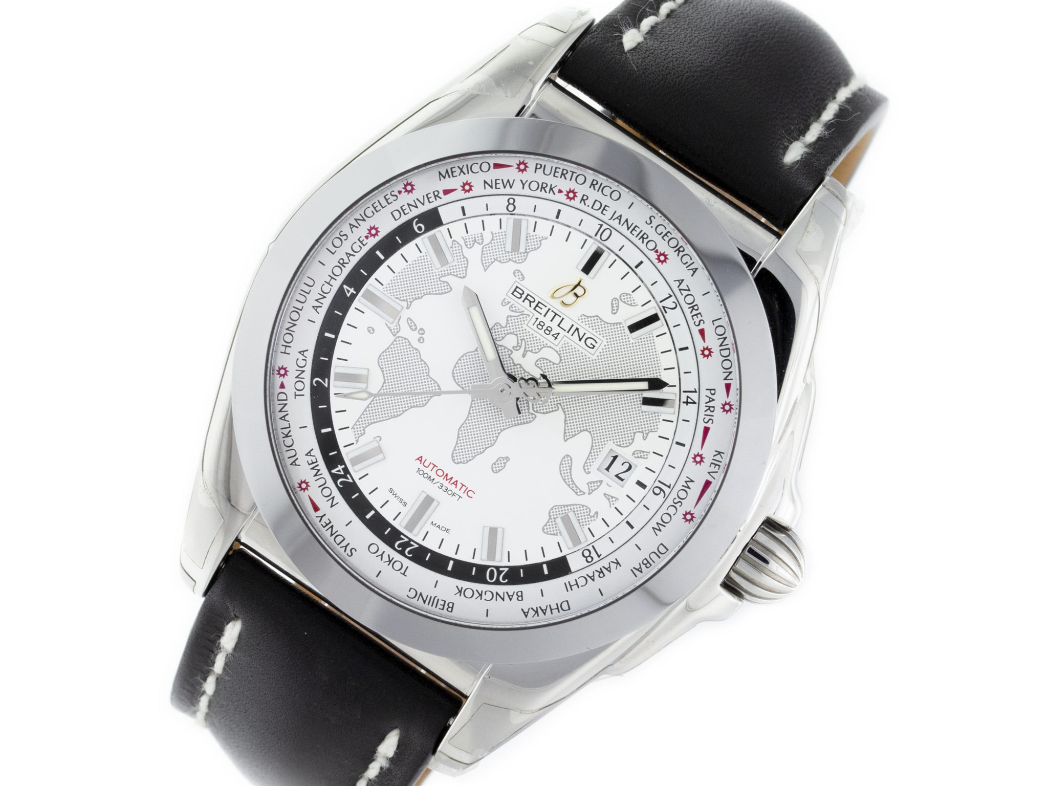 Breitling - WB3510U0-A777 - Galactic Unitime 44 - 435X Strap - 02