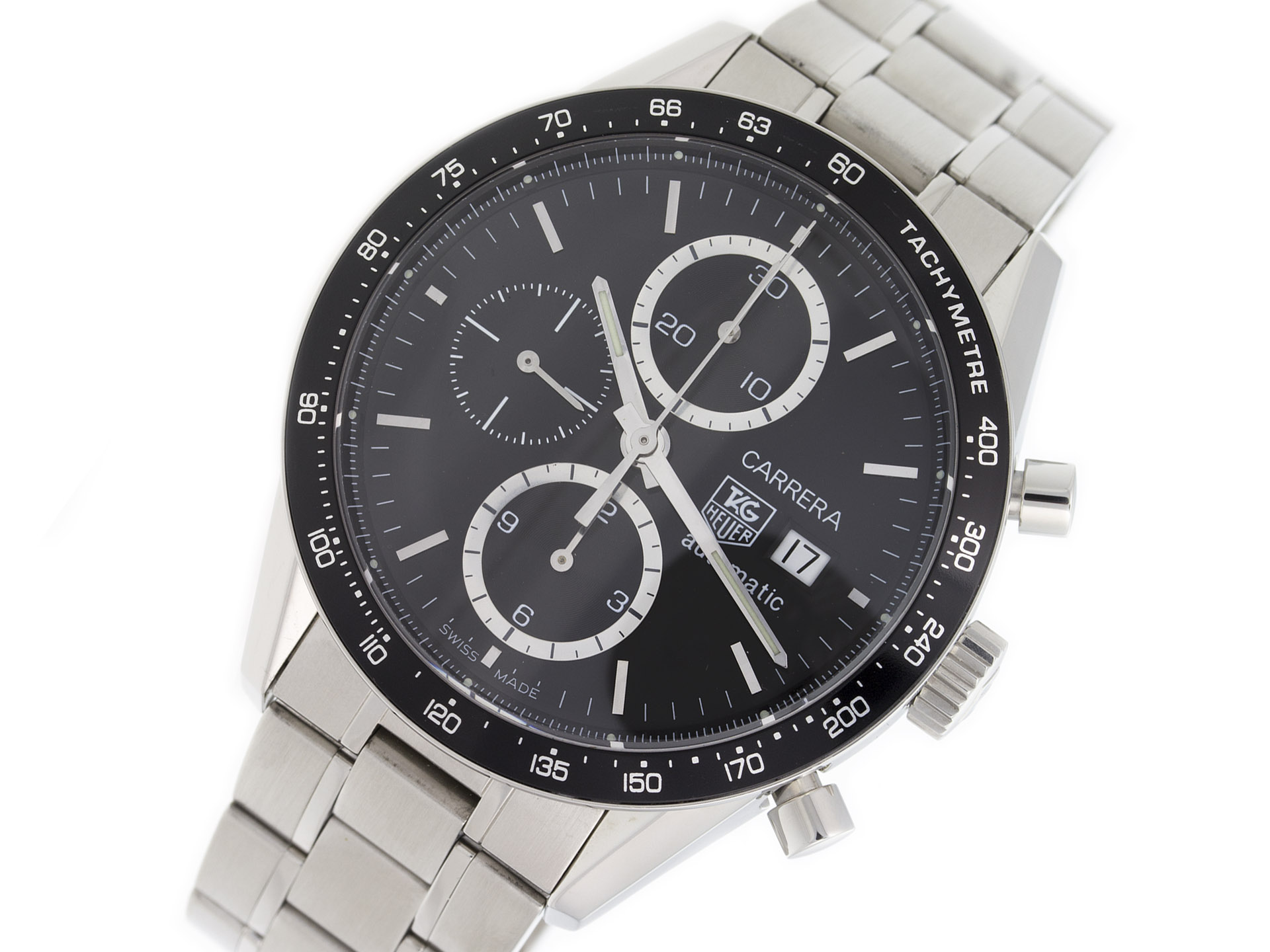 Tag Heuer - CV2010.BA0794 - Carrera Chrono - SS - Blk Dial - SS Brclt - 017 - 01