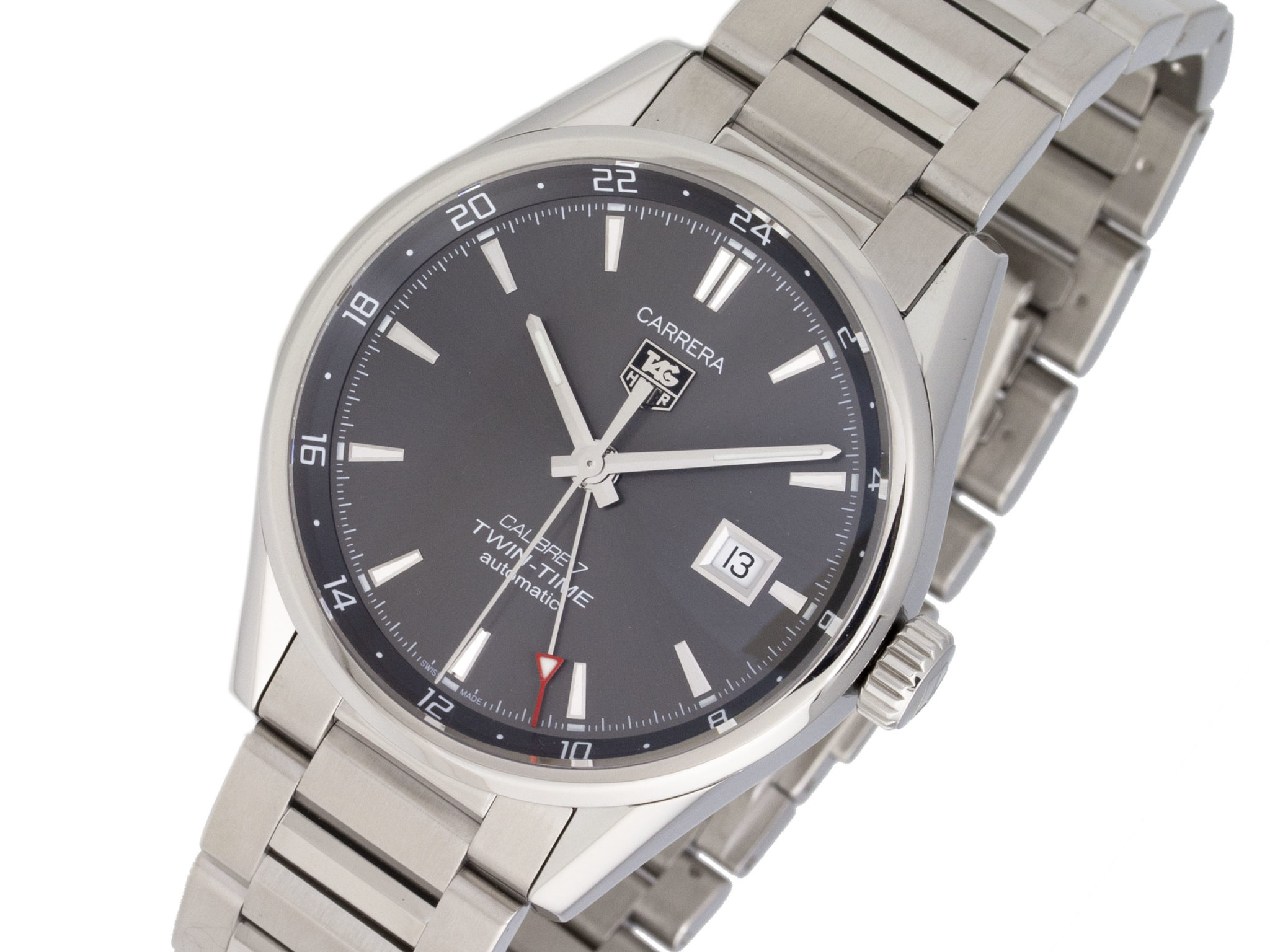 Tag Heuer Carrera Twin Time Calibre 7 WAR2012.BA0723