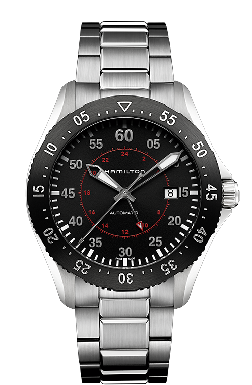 Hamilton Pilot GMT H76755135