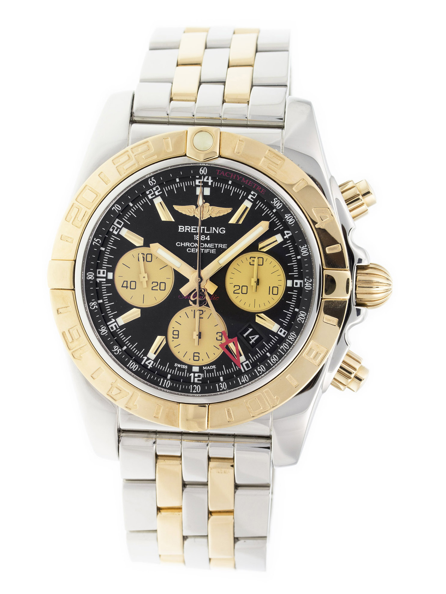 Breitling Chronomat 44 GMT CB042012/BB86 (Two Tone Bracelet)