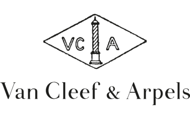 van cleef and arpels transparent logo