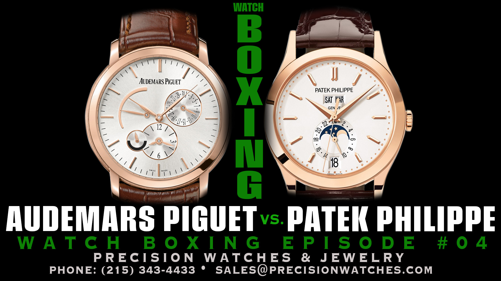 watchbox+ing episode 4 - audemars piguet vs patek philippe