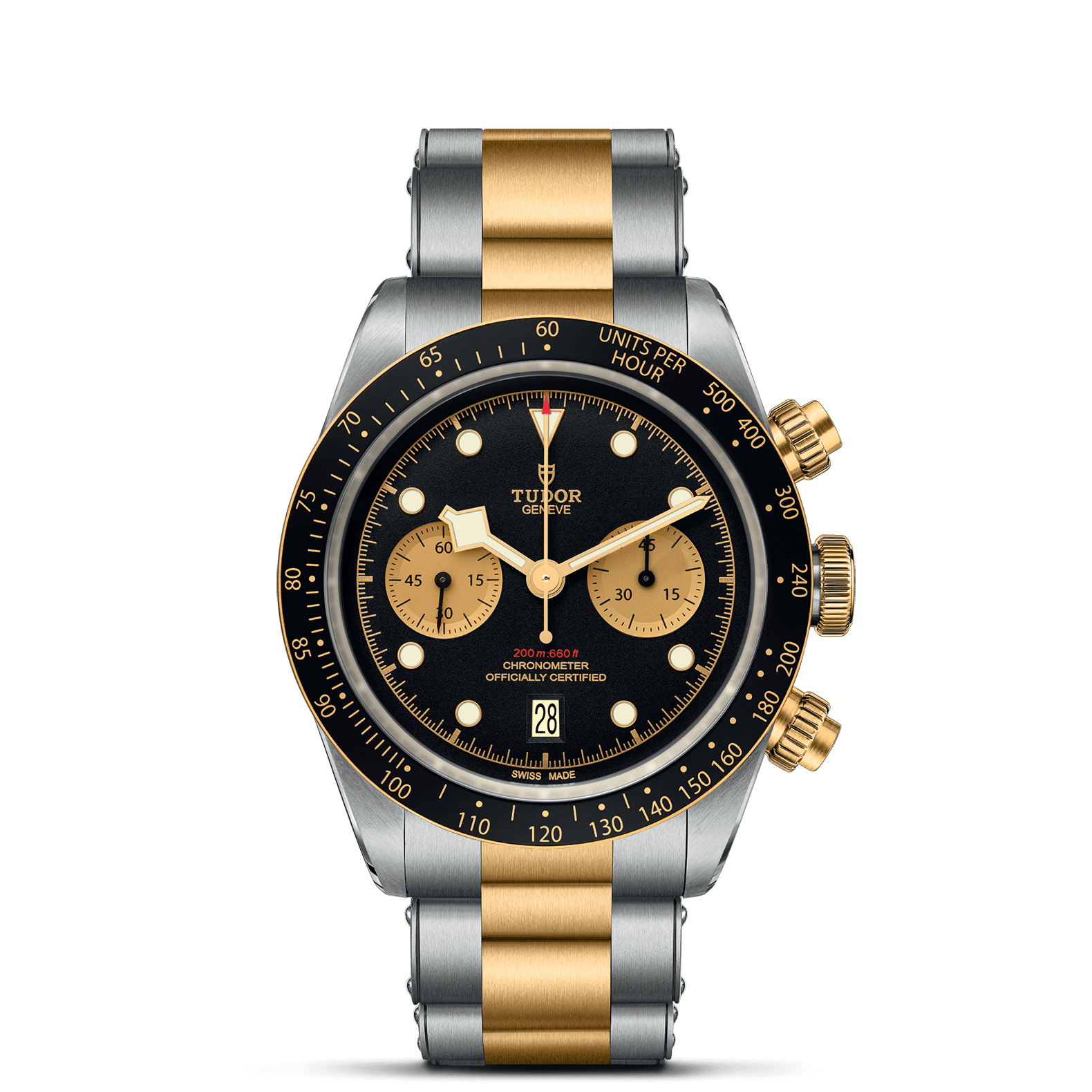 TUDOR Black Bay Chrono S&G 41mm Steel and Gold