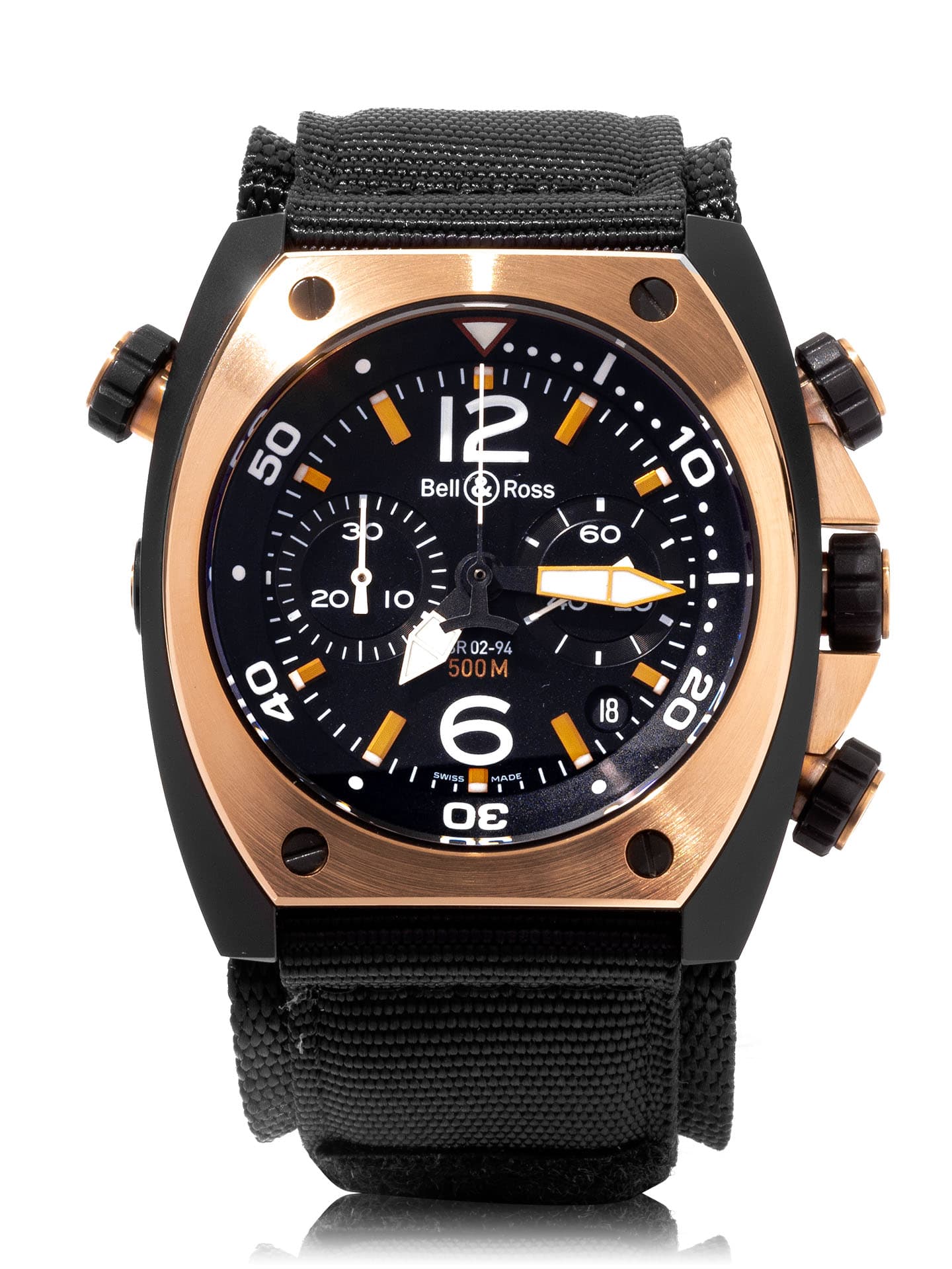 Bell & Ross Marine 94 BR02-CHR-BICOLOR