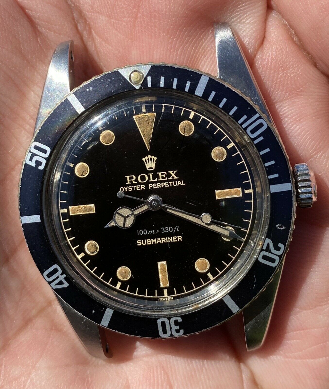 sell your vintage rolex submariner 6538