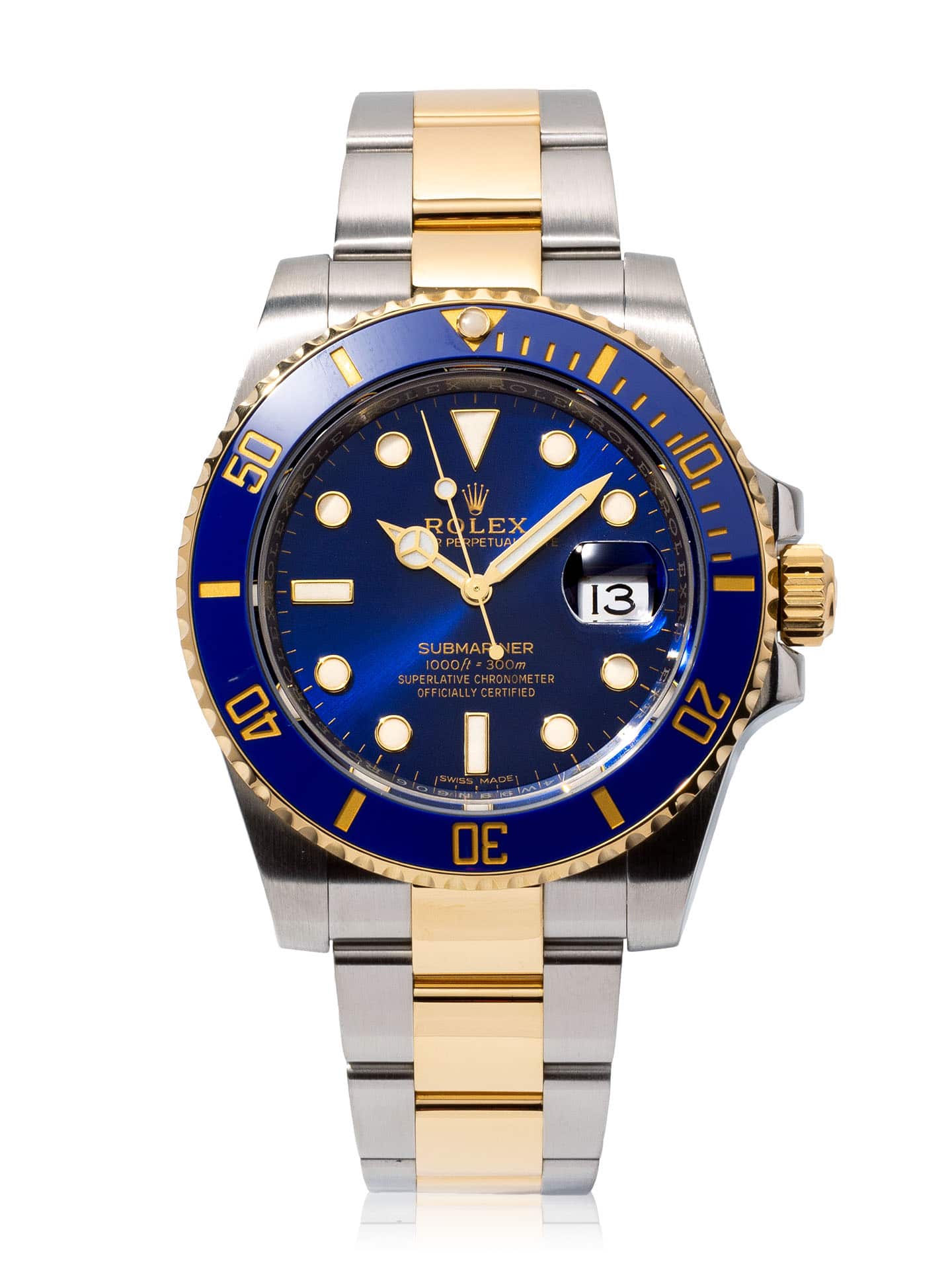 Pre-Owned Rolex Submariner 116613LB – 2016