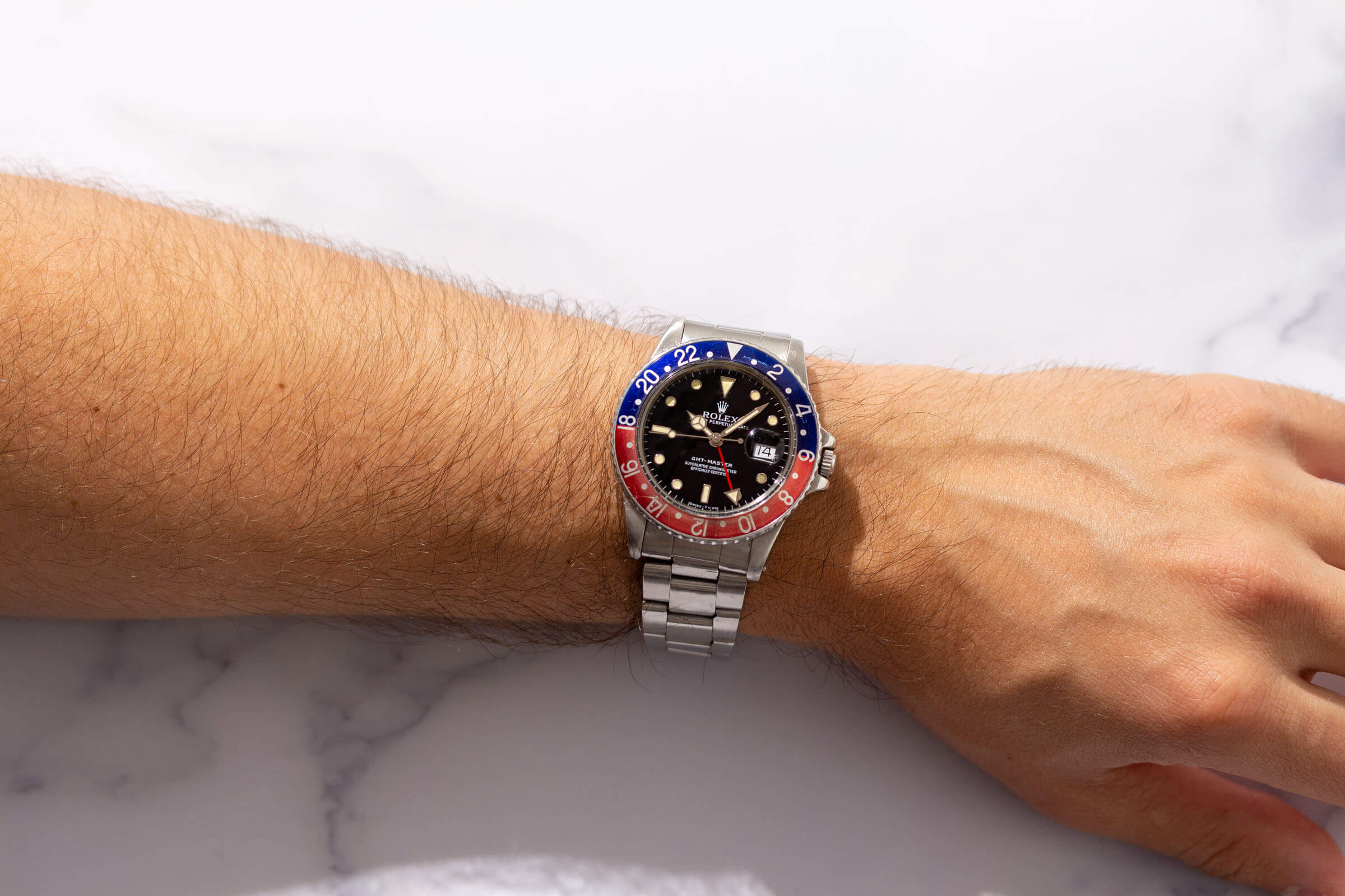 Vintage Rolex GMT Master Pepsi