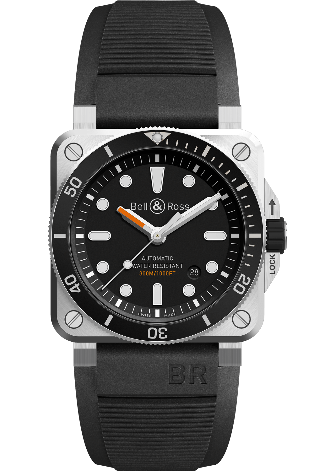 Bell & Ross BR03-92 Diver BR0392-D-BL-ST/SRB