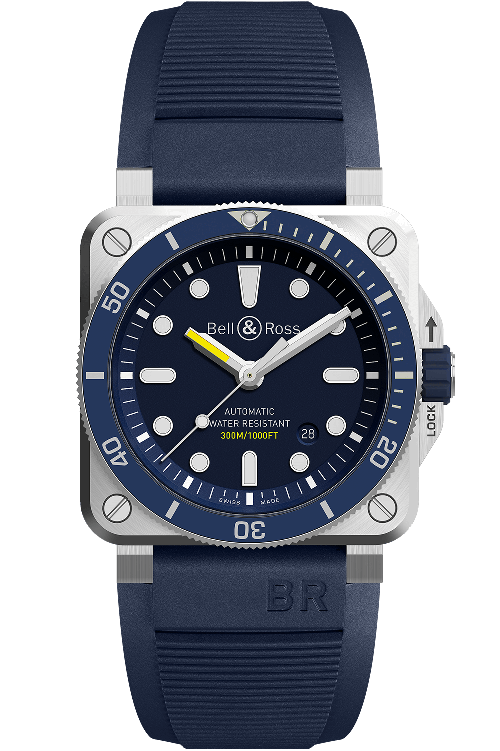 Bell & Ross BR 03-92 Diver Blue BR0392-D-BU-ST/SRB