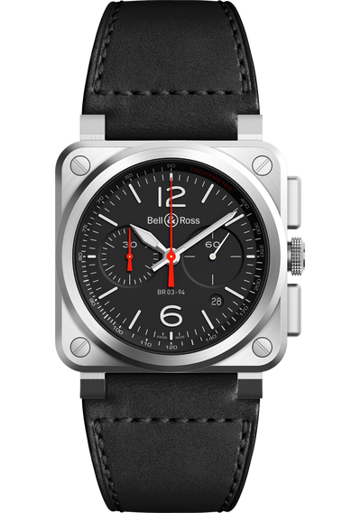 Bell & Ross BR03-94 Black Steel BR0394-BL-ST