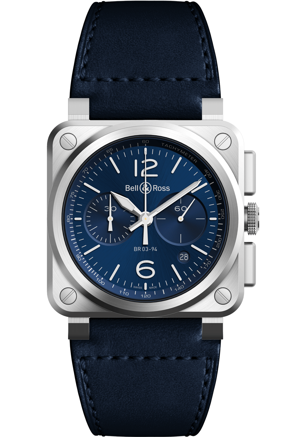 Bell & Ross BR03-94 Blue Steel BR0394-BLU-STSCA