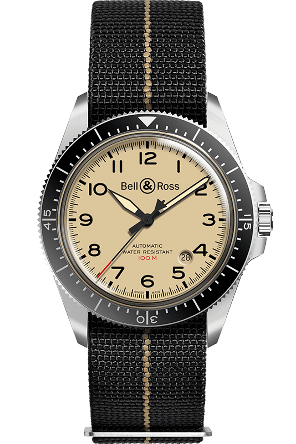 Bell & Ross BR V2-92 Military Beige BRV292-BEI-ST/SF