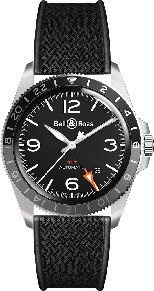 Bell & Ross BR V2-93 GMT BRV293-BL-ST/SRB