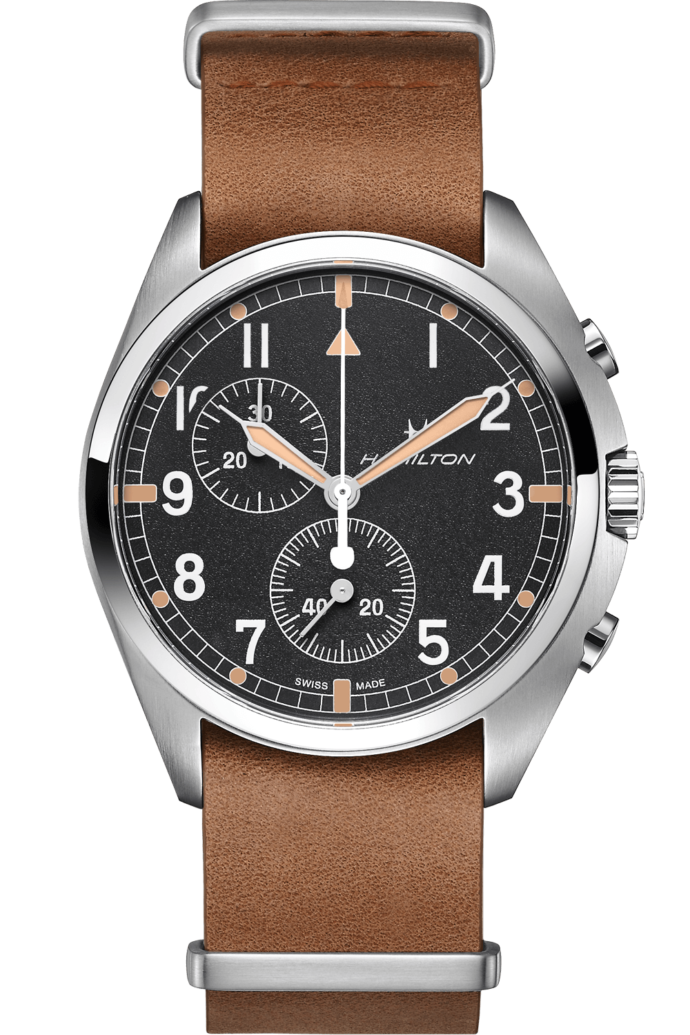 Hamilton Khaki Pilot Pioneer Chrono Quartz H76522531