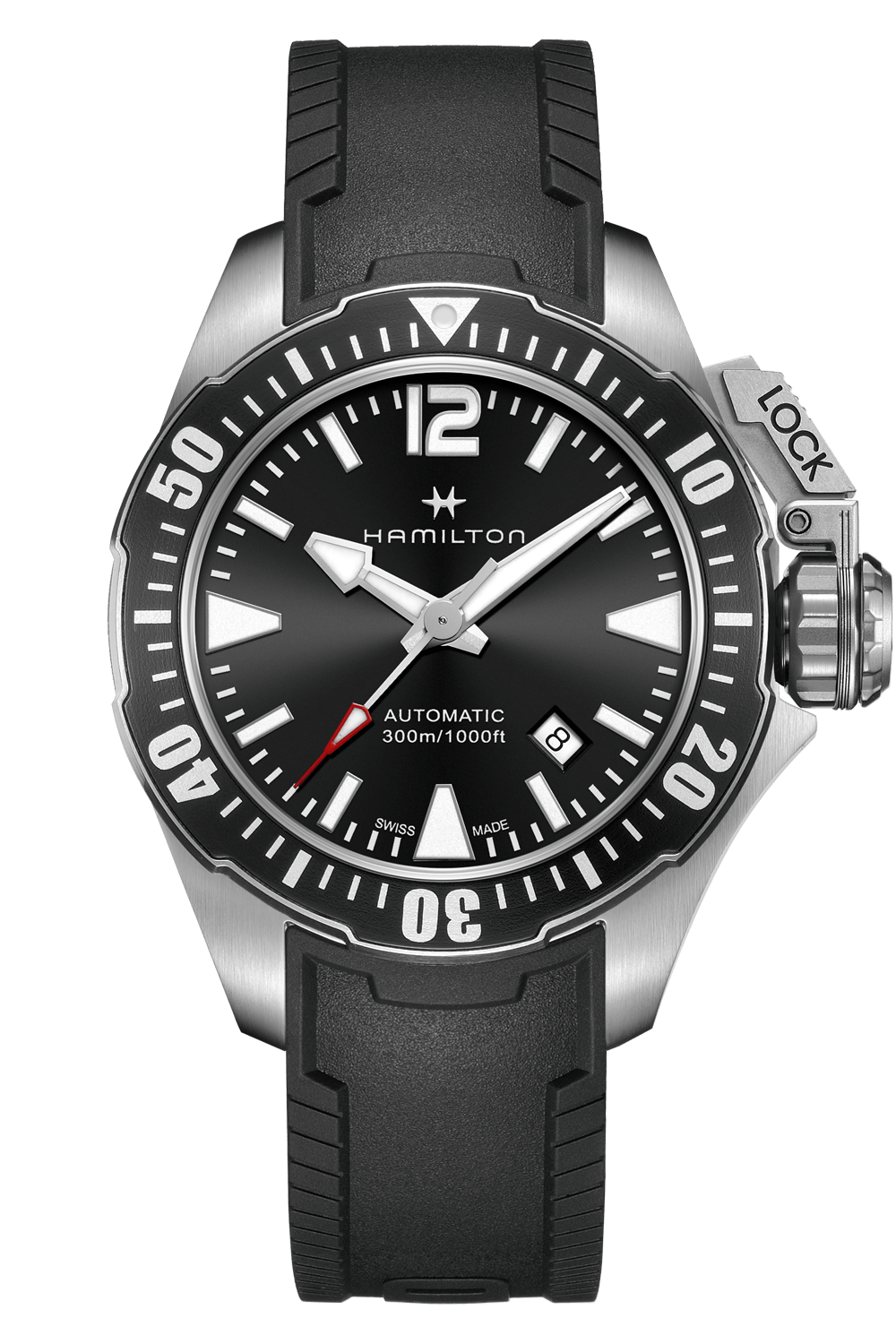 Hamilton Khaki Navy Frogman H77605335