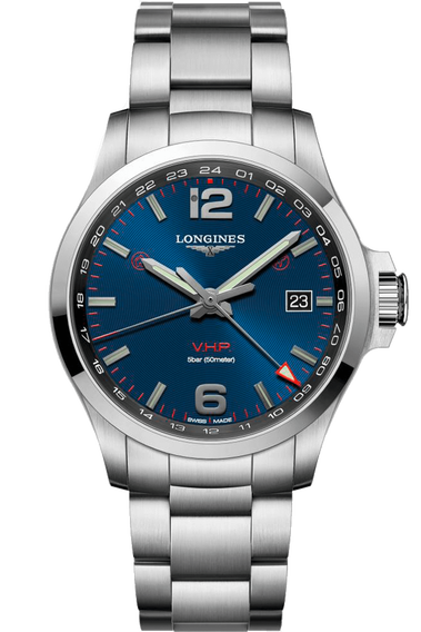 Longines Conquest V.H.P. GMT L3.728.4.96.6