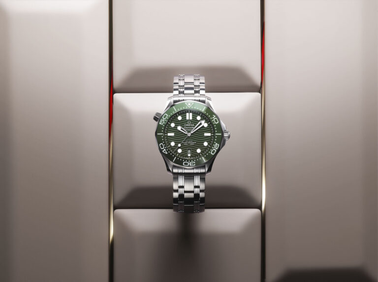 New-Omega-2022-Diver-300M-Green