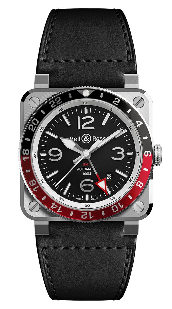 Bell & Ross BR 03-93 GMT BR0393-BL-ST/SCA