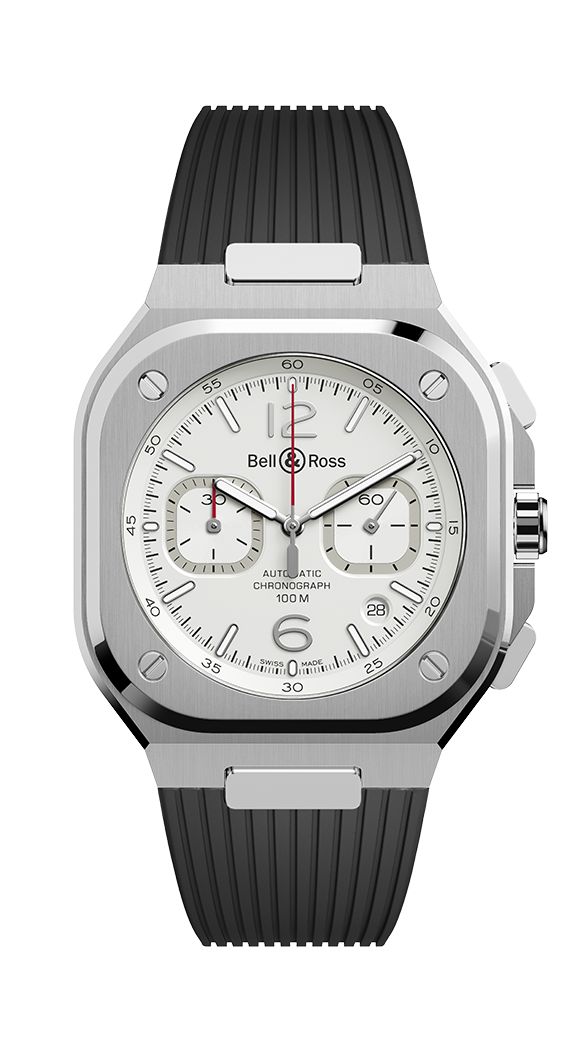 Bell & Ross BR 05 Chrono White Hawk BR05C-SI-ST/SRB