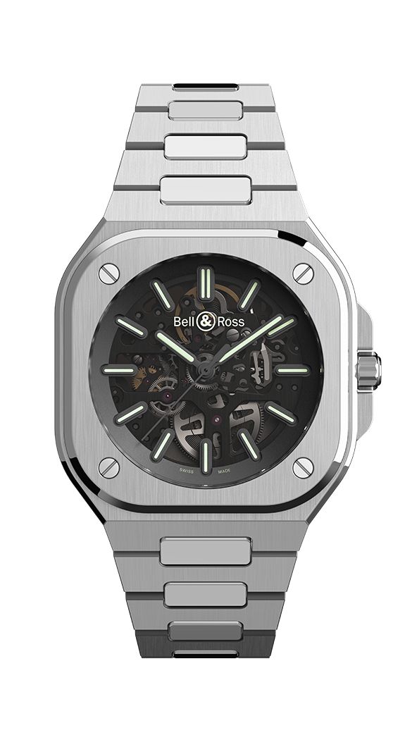 Bell & Ross BR 05 Skeleton Nightlum BR05A-BL-Sk-St/SST