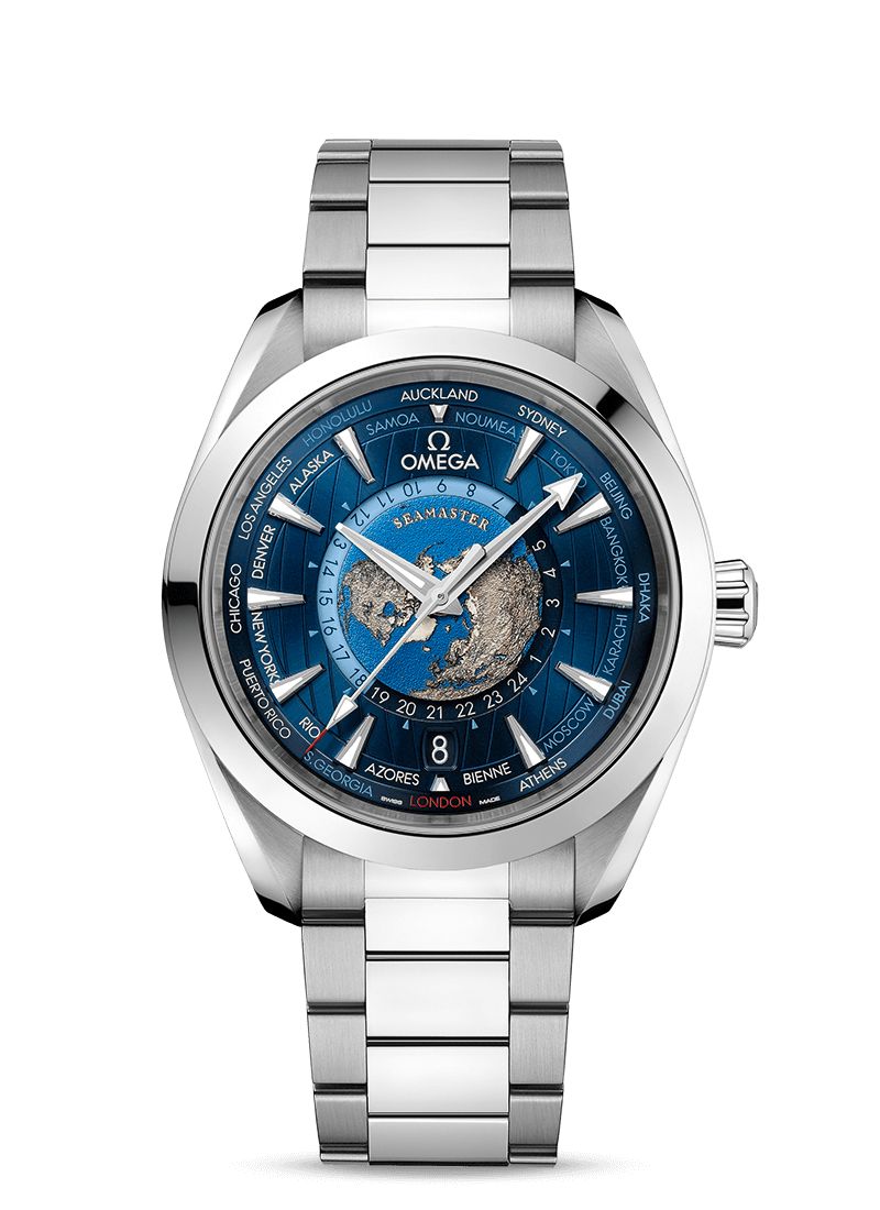 Omega Seamaster Aqua Terra GMT Worldtimer 220.10.43.22.03.001