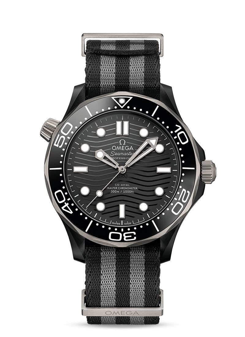 Omega Seamaster Diver on Nato 210.92.44.20.01.002