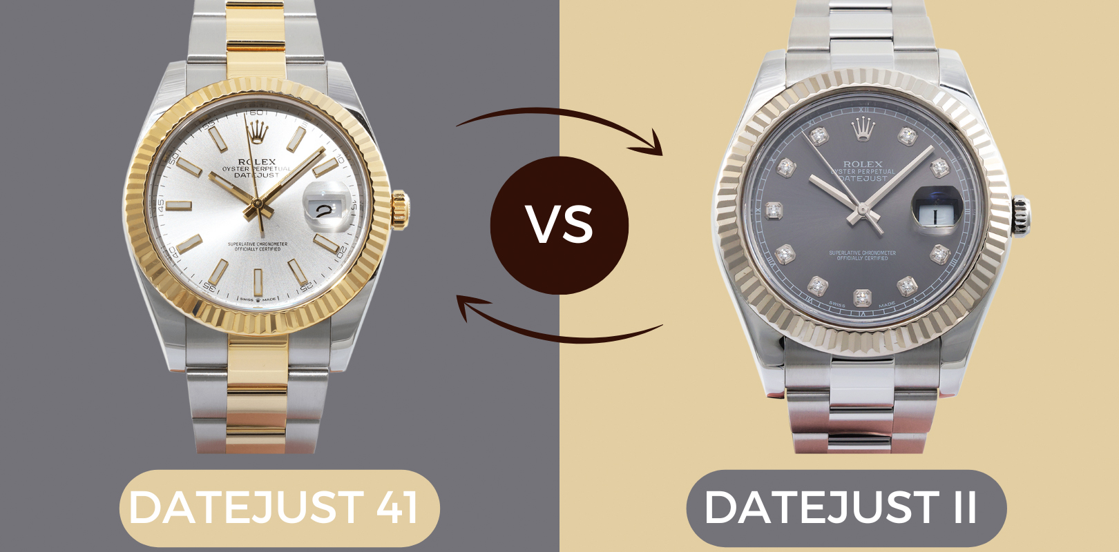 Rolex Datejust 41 vs Datejust 2