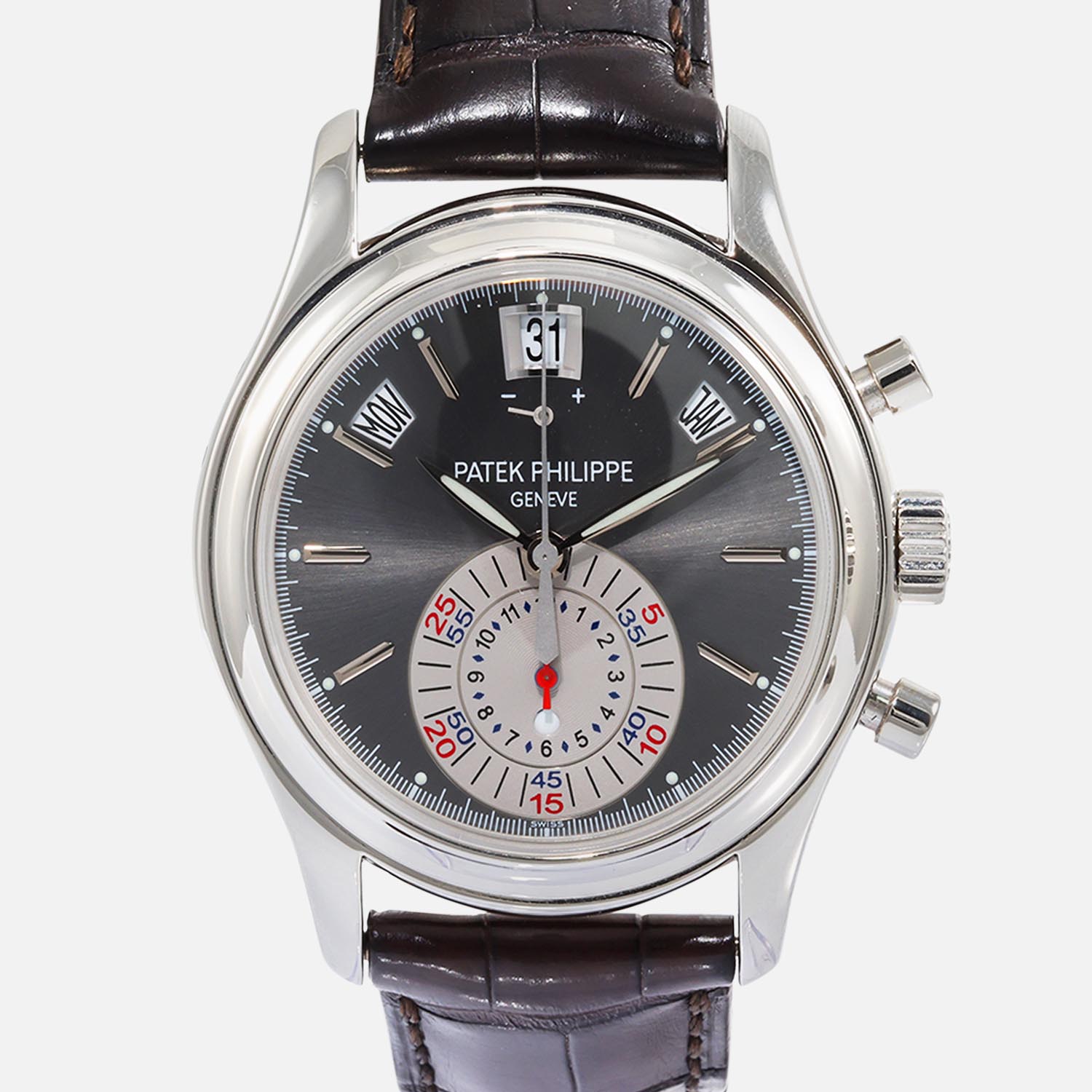 Patek Philippe Annual Calendar Chronograph 5960P-001 Crown