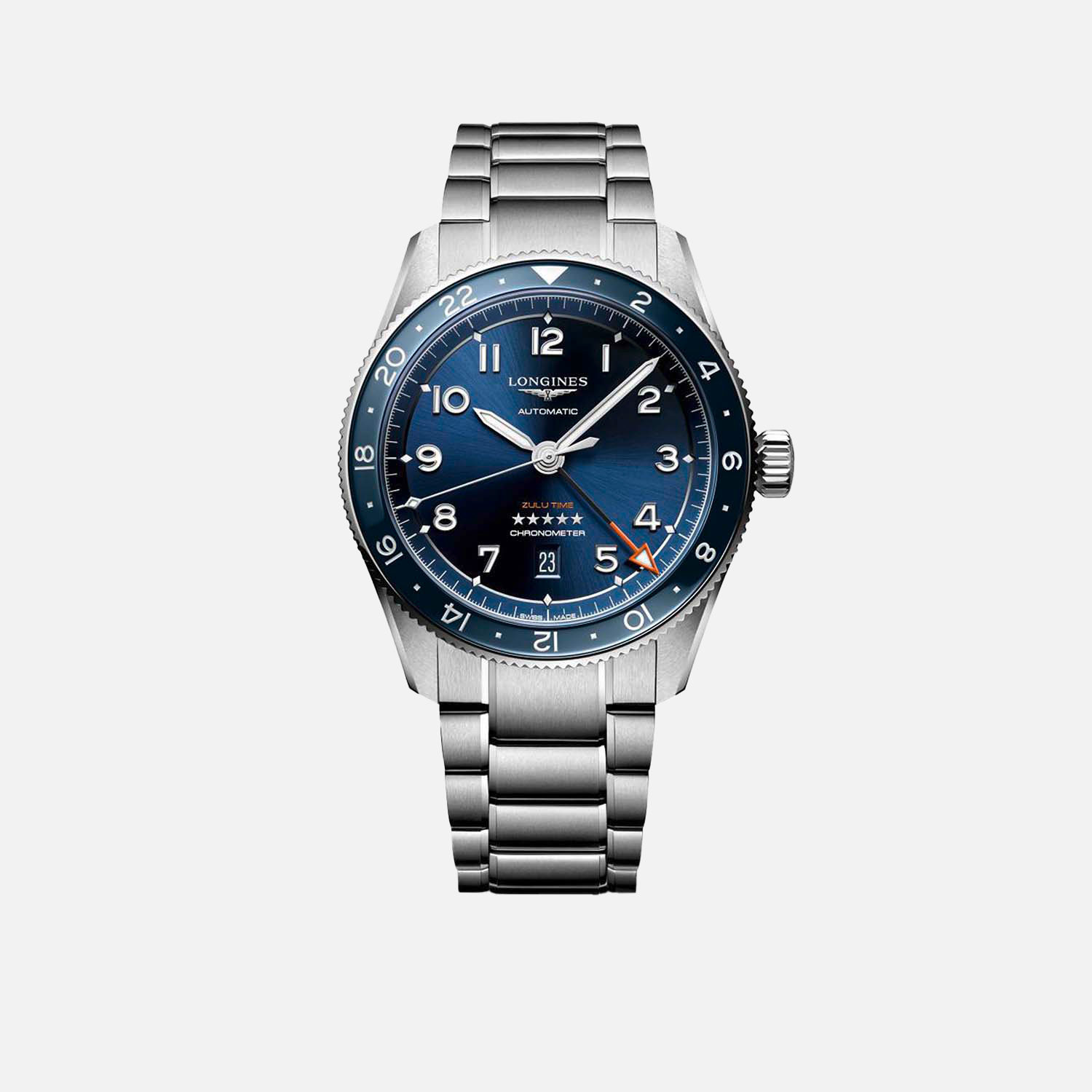 Longines Spirit Zulu Time L3.812.4.93.6