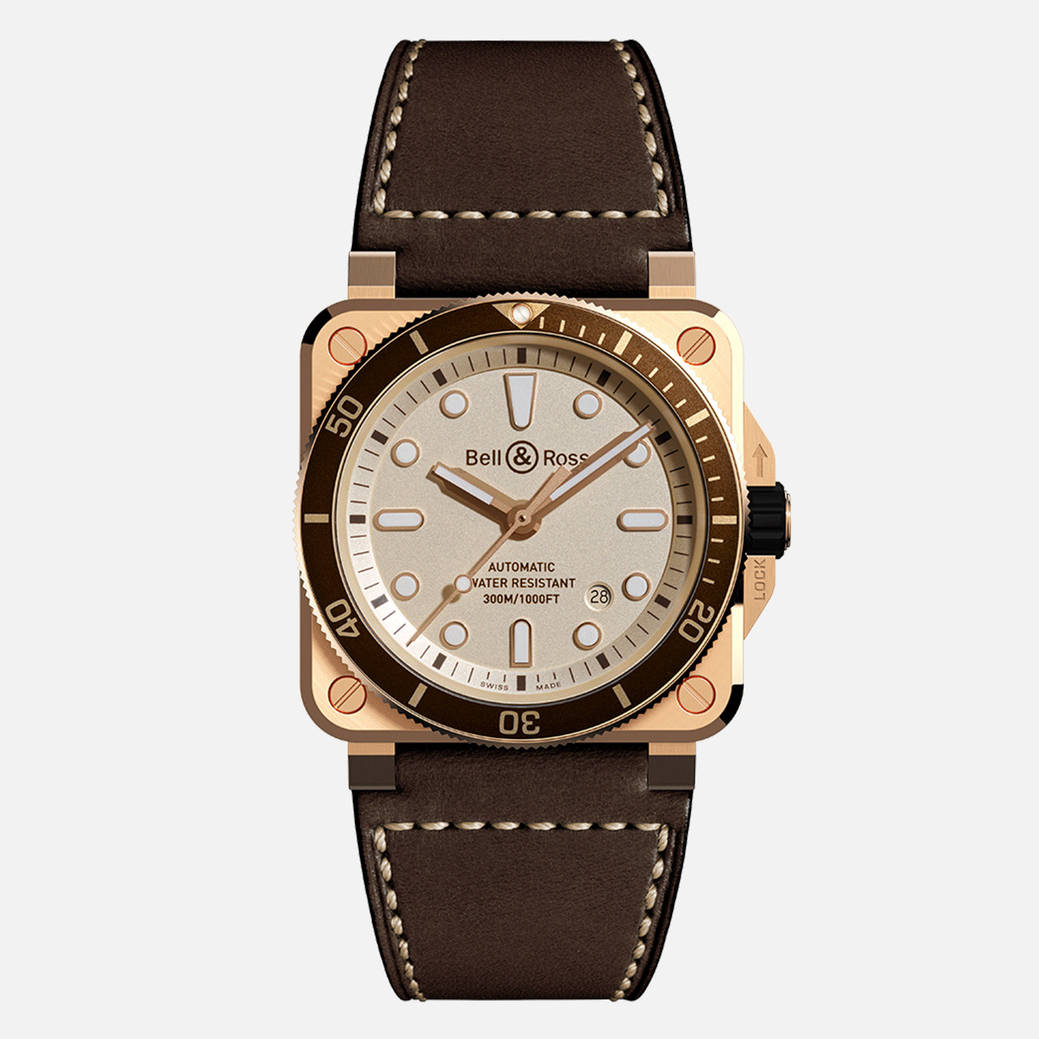 Bell & Ross BR 03-92 Diver White Bronze BR0392-D-WH-BR/SCA