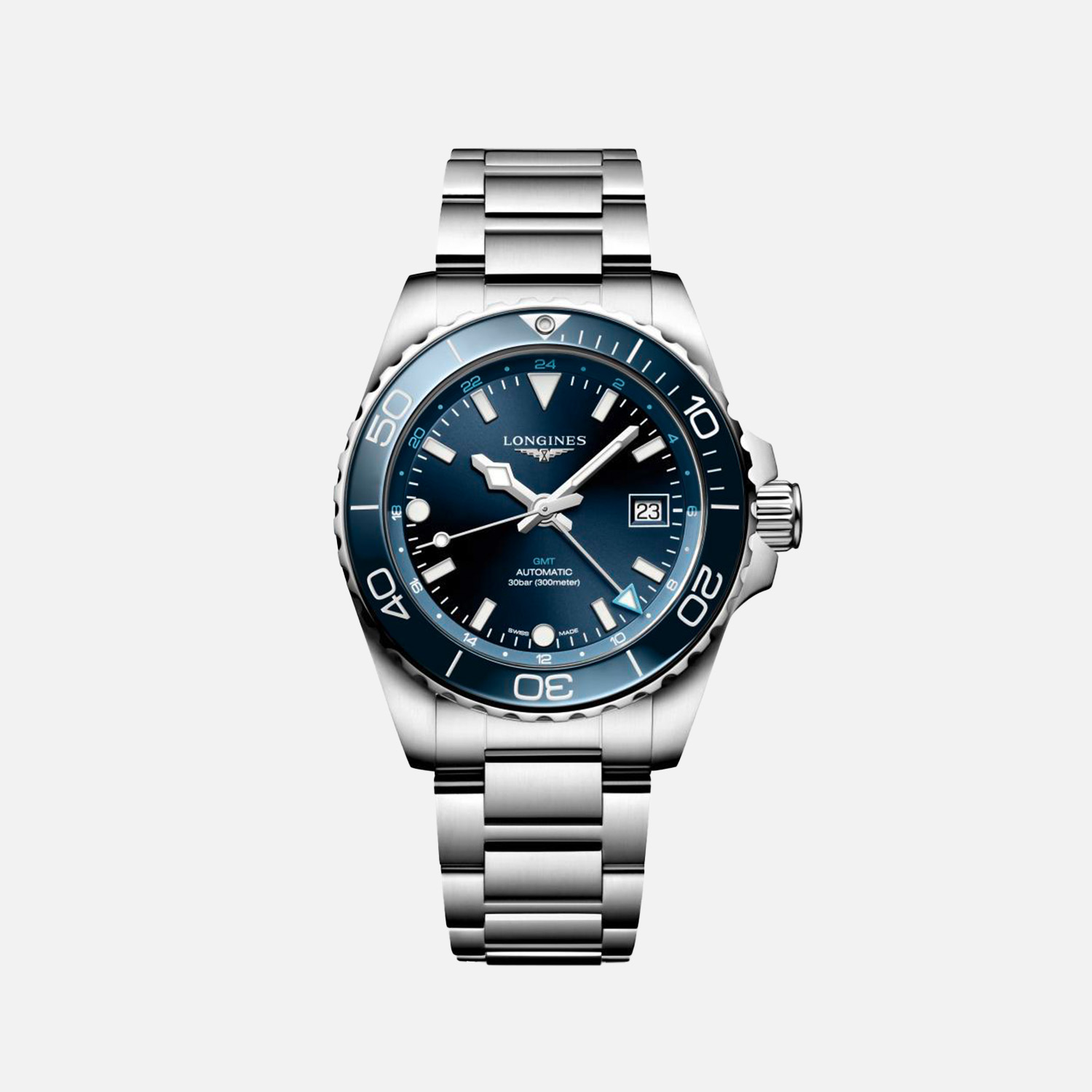 Longines Hydroconquest GMT L3.790.4.96.6