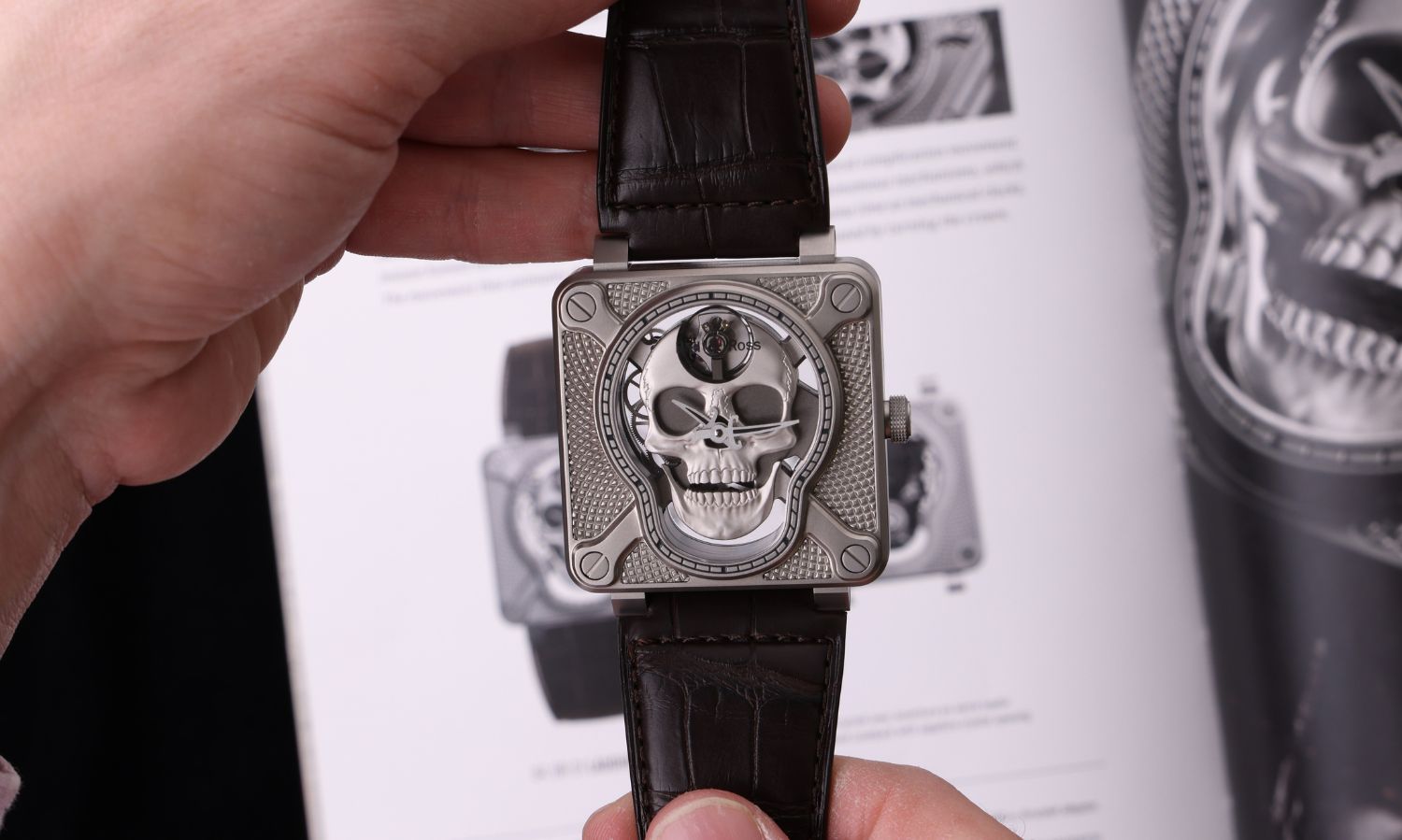 Bell and Ross Laughing Skull