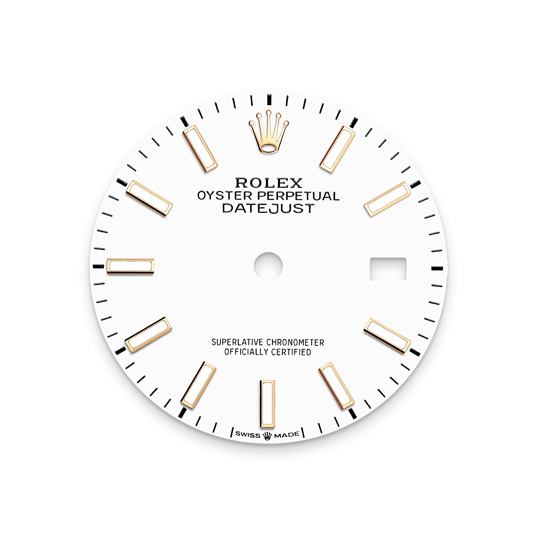 White dial