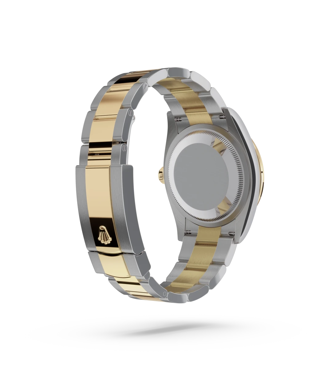 Oyster, 36 mm, Oystersteel, yellow gold and diamonds