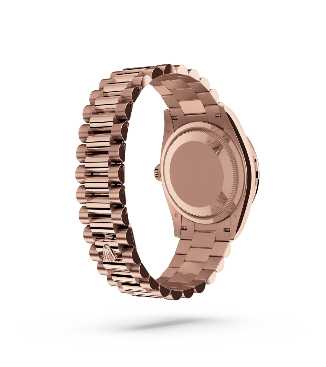 Oyster, 36 mm, Everose gold and diamonds