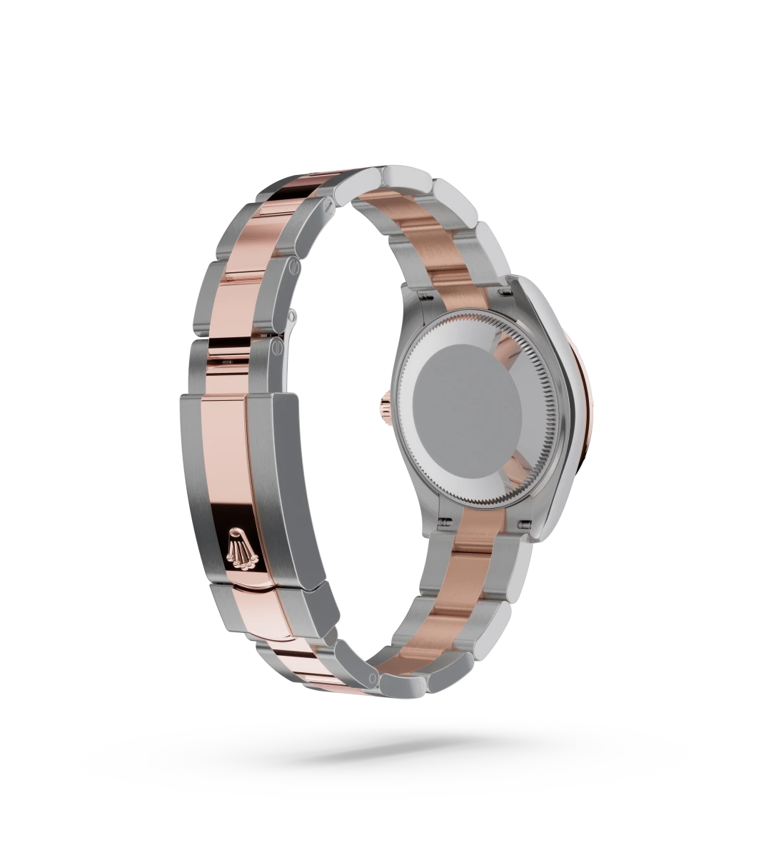 Oyster, 31 mm, Oystersteel, Everose gold and diamonds