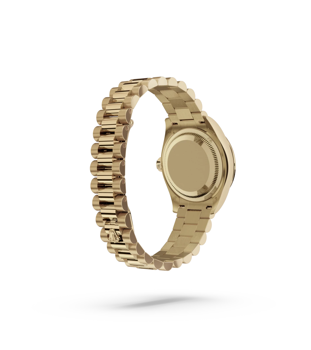 Oyster, 28 mm, yellow gold and diamonds