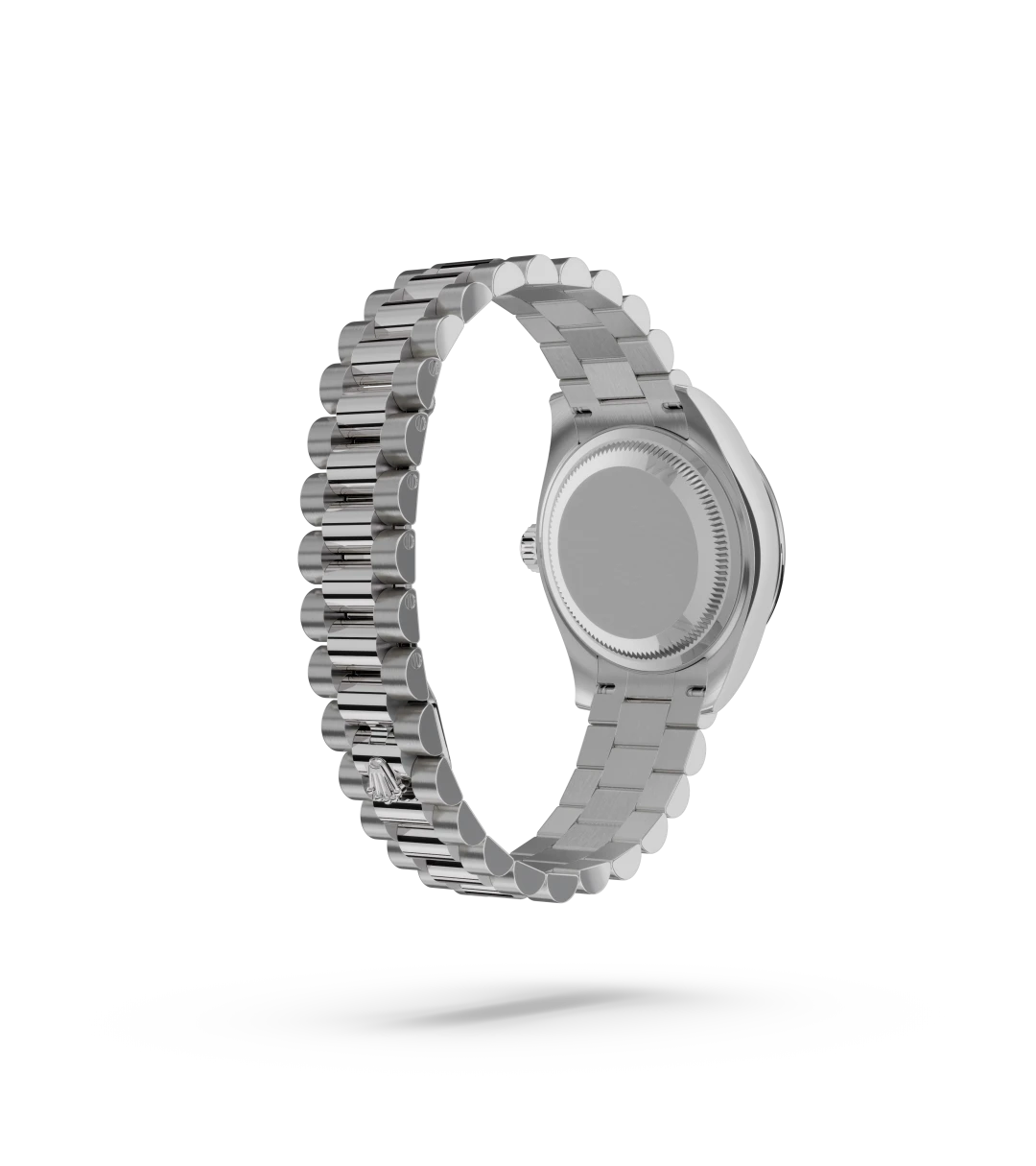 Oyster, 28 mm, white gold and diamonds