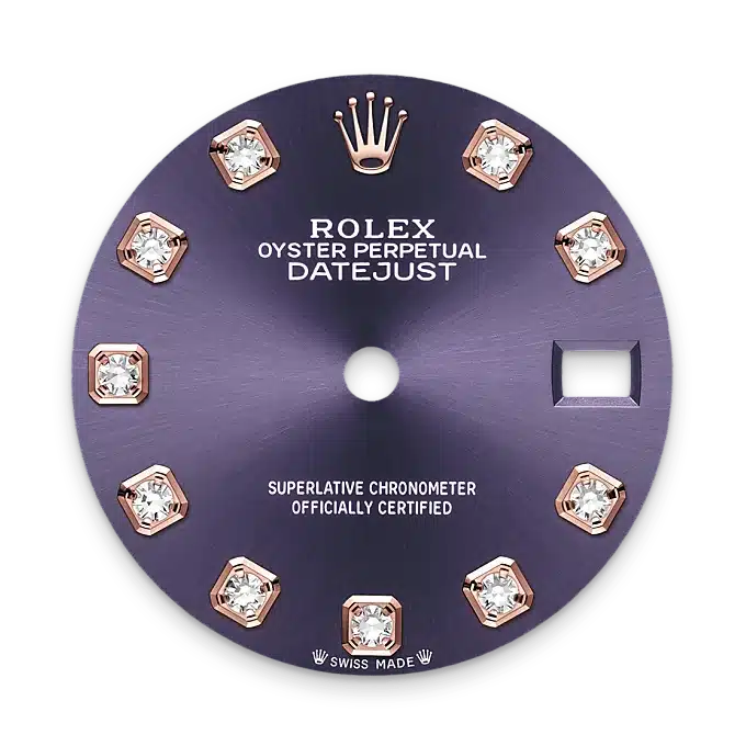 Aubergine Dial