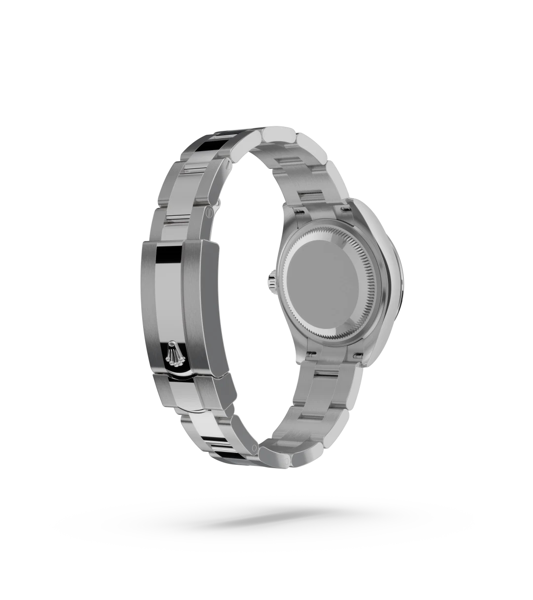 Oyster, 28 mm, Oystersteel, white gold and diamonds